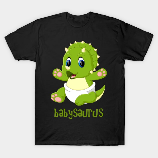 Babysaurus T-Shirt by cdclocks